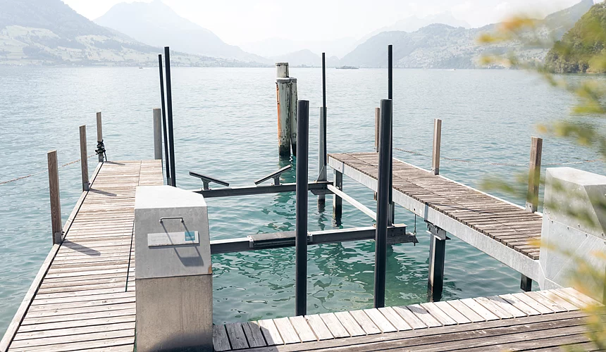 Elektro Stegliftanlage