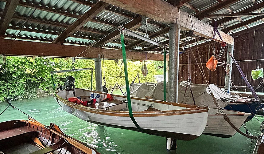 Elektrischer Kleinbootslift Elektrischer Kleinbootslift