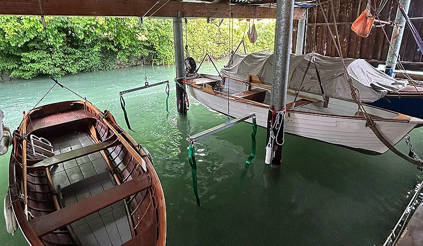 Elektrischer Kleinbootslift Elektrischer Kleinbootslift