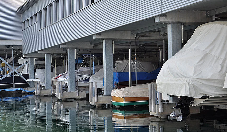 Hydraulische Bootslifte