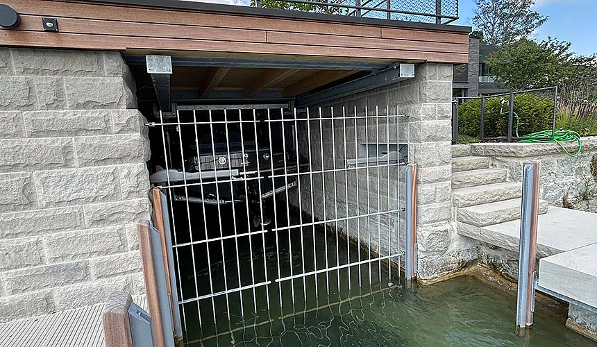 Elektrischer Teleskop-Bootslift