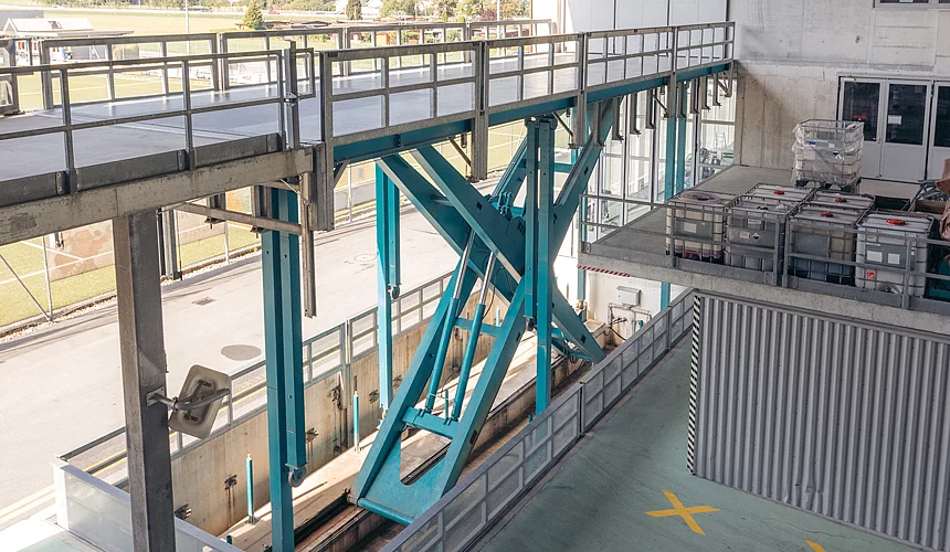 Hydraulik Hubplattform