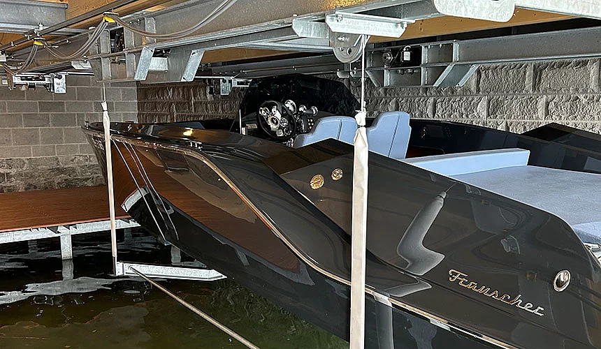 Elektrischer Teleskop-Bootslift