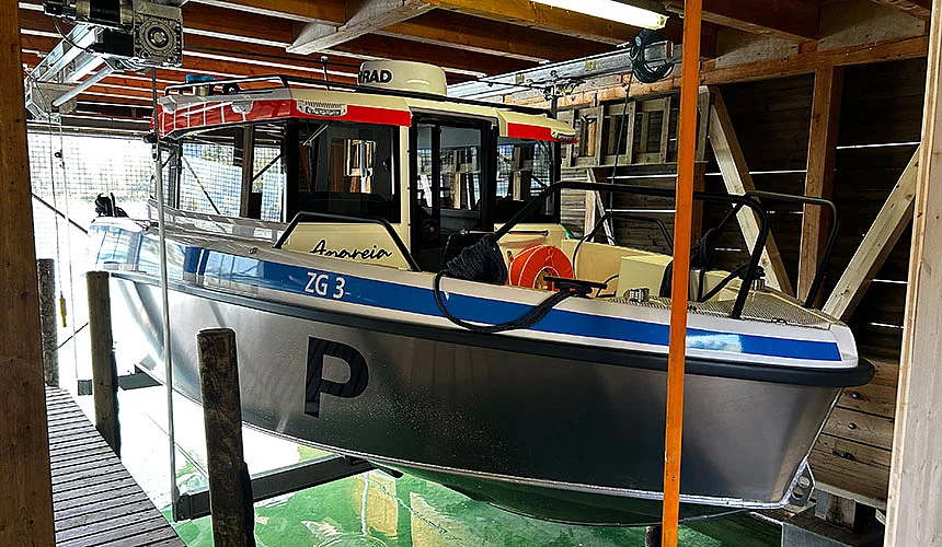 Elektrische Bootsliftanlage