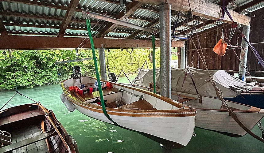 Elektrischer Kleinbootslift Elektrischer Kleinbootslift