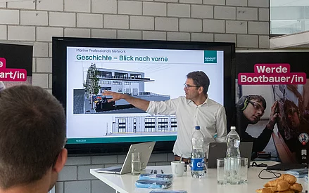 Besuch des Marine Professionals Networks  